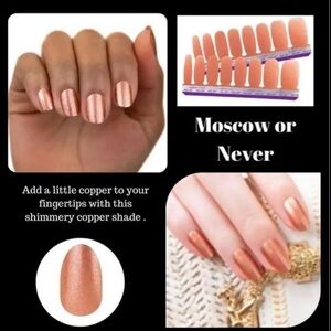 Color Street Nail Polish Strips: Moscow or Never